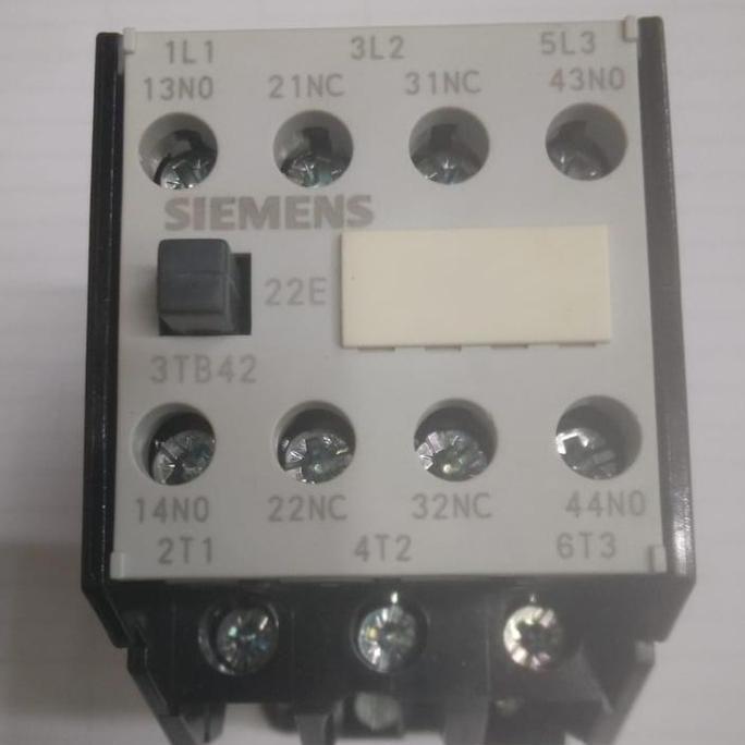 TERBARU - KONTAKTOR SIEMENS TYPE: 3TB/TF42 22 220VAC