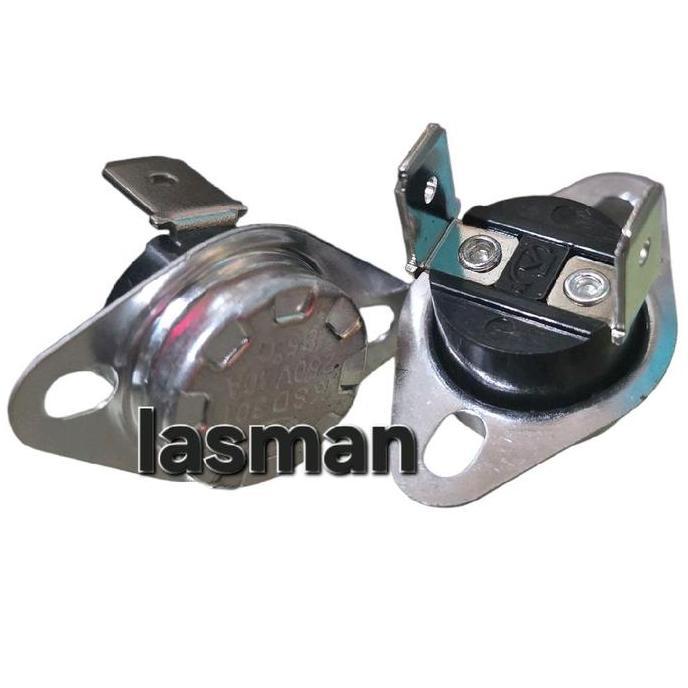 LINEAR THERMOSTAT BIMETAL KSD301 KSD302 KSD 301 302 10A 250V NC OTOMATIS SUHU