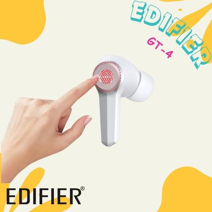 Promo Earbuds Edifier GT 4 GT4 Hecate TWS Gaming Low latency Diskon