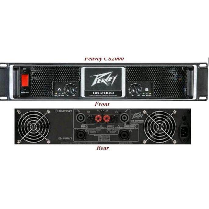 Promo power amplifier peavey cs2000 cs 2000 Diskon