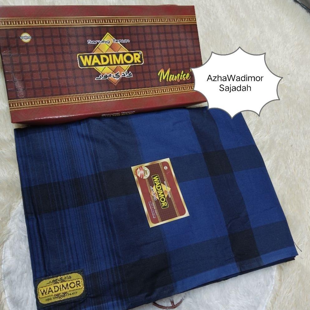 Limited Sarung Wadimor Motif Kotak/ Manise Sarung Dewasa Ori Wadimor