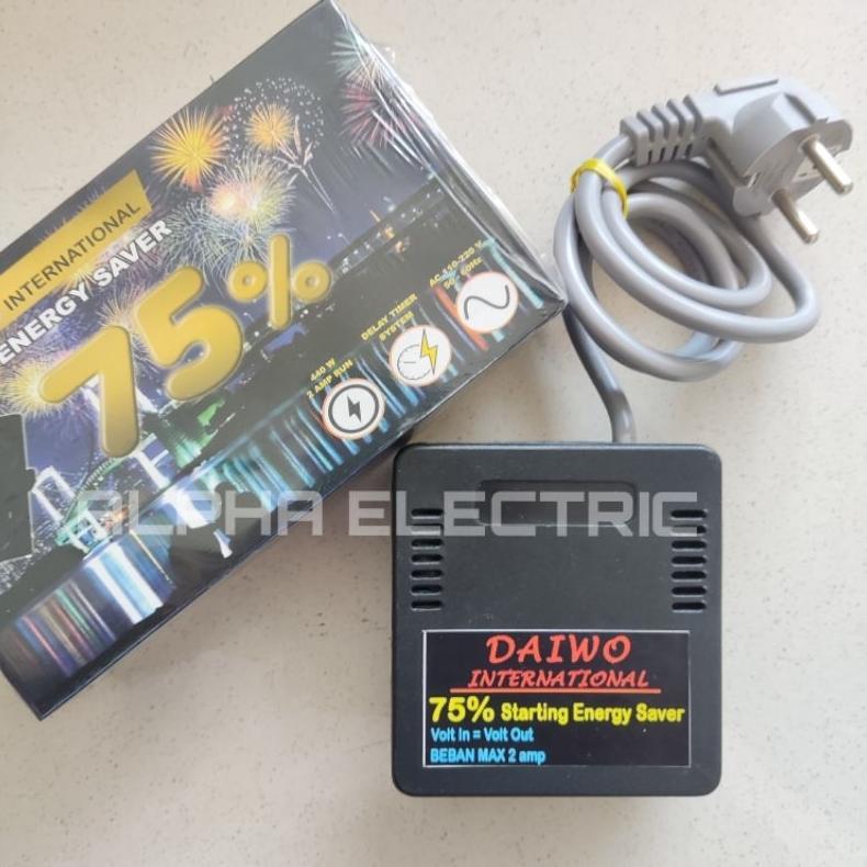 SOFT START INTERNATIONAL 2A 70% ORIGINAL / AUTO START DAIWO INTERNATIONAL / PENGHEMAT DAYA LISTRIK A