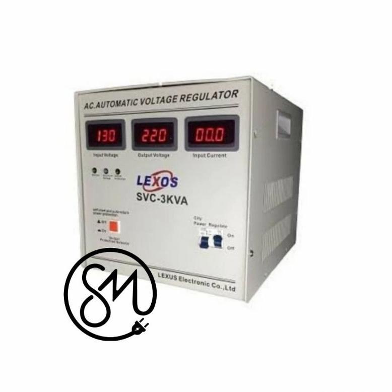 stabilizer Lexos ST 3000-SD 3KVA ST3000SD 3 KVA 3000 watt stabil ORI