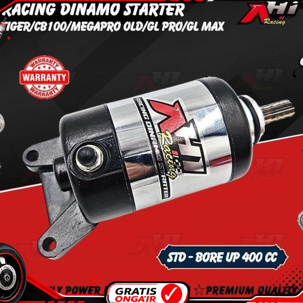 Dinamo Starter Tiger Cb100 Megapro Gl Pro Gl Max Tiger Revo Tiger Old Bore Up 400 Cc Ah1 Racing