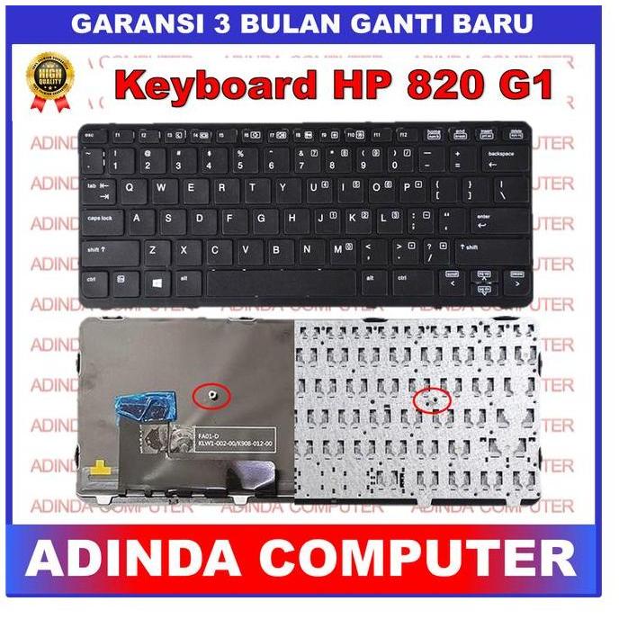 Keyboard Hp Elitebook 820-G1 820 G1 820-G2 820 G2 720-G1