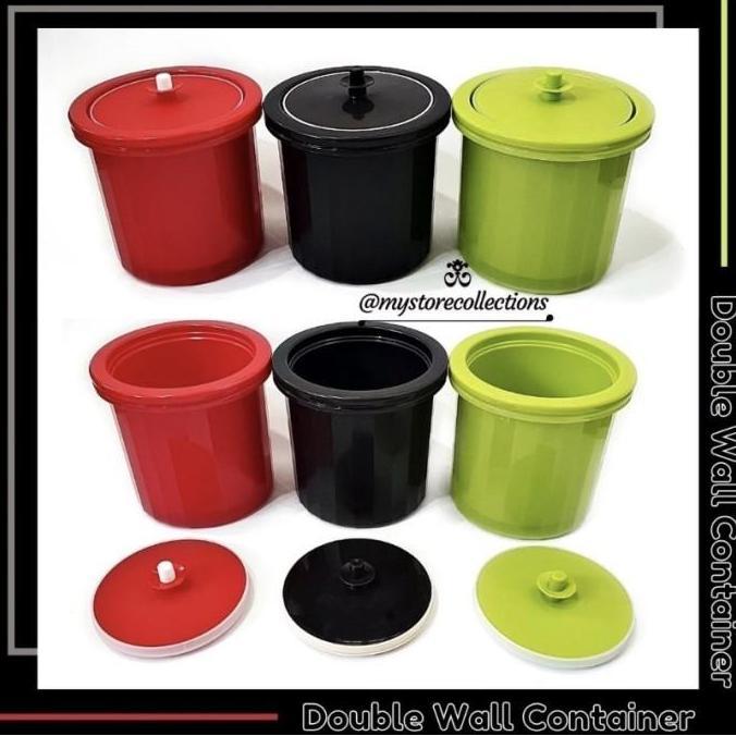 Tupperware Tempat Nasi Double Wall Container / Rice - Ice Bucket (Termos Nasi/Es)