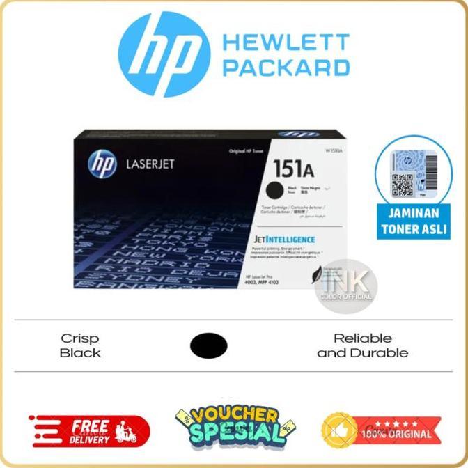 Toner HP Laserjet 151A Original W1510A Black Cartridge