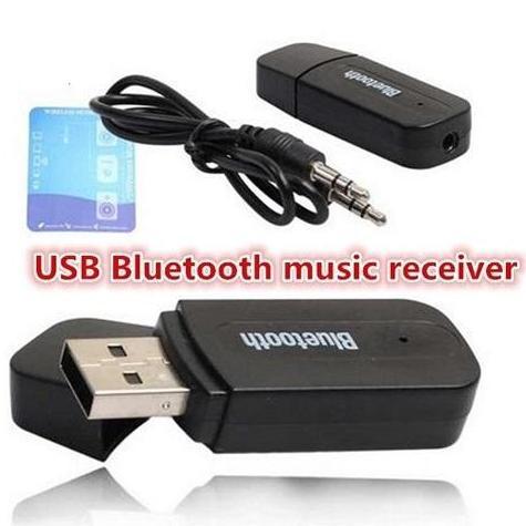 USB BLUETOOTH WIRELESS STEREO AUDIO MUSIC RECEIVER TRANSMITTER ADAPTER MOBIL SPEAKER 5V STEREO 3.5MM
