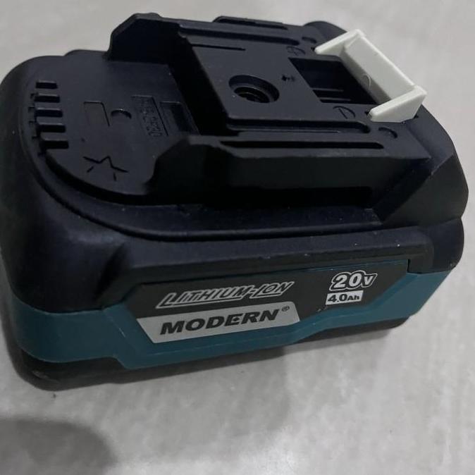 Pilihan - Baterai Modern Ori 20V 4.0 Ah 20 Volt Batre Bor Impact Wrench Besar
