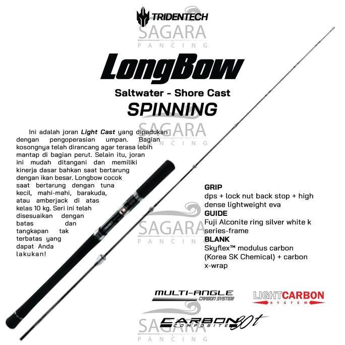 Best Seller Joran Tridentech LongBow Joran Light Casting | Joran Shore Jigging | Joran Light Popping