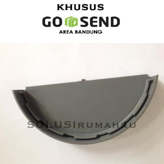 [ SD ] TUTUP TALANG BULAT 6" PVC / DOP TALANG AIR / GUTTER CAP