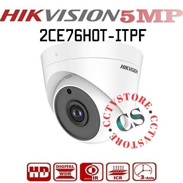 Lens- Cctv Indoor Hikvision 5Mp Kamera Cctv Hikvision Indoor 5 Mp
