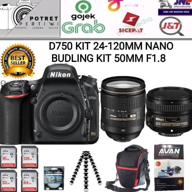 Nikon D750 Kit 24-120Mm / Nikon D750 Kit 50Mm / Nikon D 750 Kit 24-120 Mm / Nikon D750 Body Only