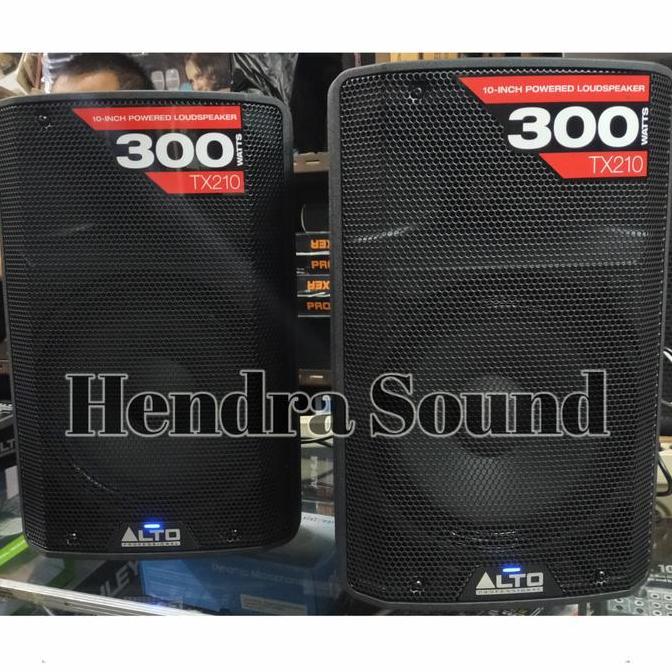 ALTO TX210 TX 210 10" PA Speaker Aktif 300W Peak Sepasang