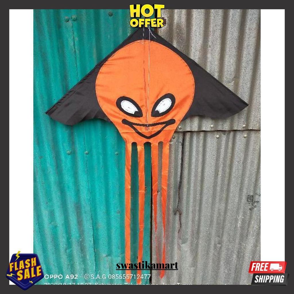 Layangan Hias/Layangan Kain/Layangan Ikan Harga Kaki Lima