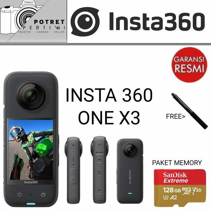 Insta360 One X3 / Kamera 360X3 / 360 One X3 / Kamera Insta360 One X3