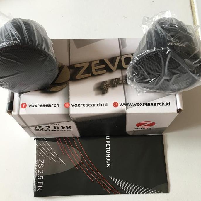 Promo Fullrange Zevox zs 2.5 FR , speaker fullrange 2.5 inch dengan housing Diskon