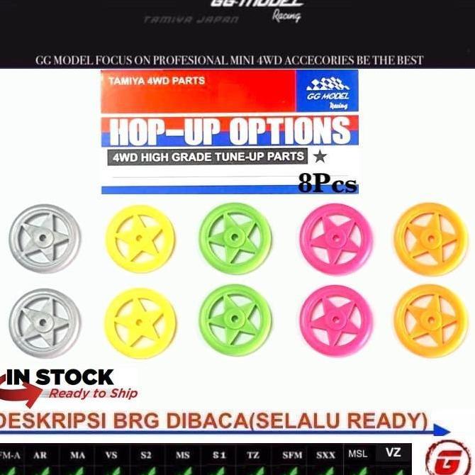 REP TAMIYA 95402 LARGE DIA STABILIZER HEAD SET 21MM