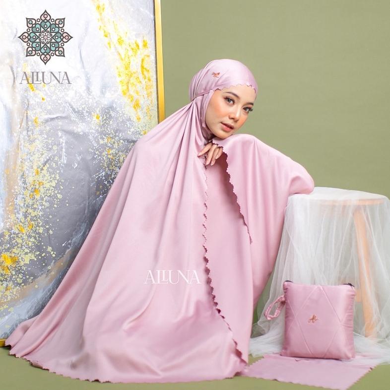favorit alluna - mukena dewasa daily alluna lasercut nalla