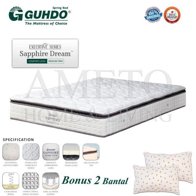 Kasur Sapphire 180x200x27 cm - Guhdo Spring bed