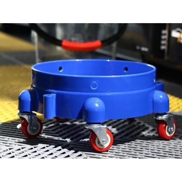 yoviseban - 5 wheel bucket dolly with locking caster