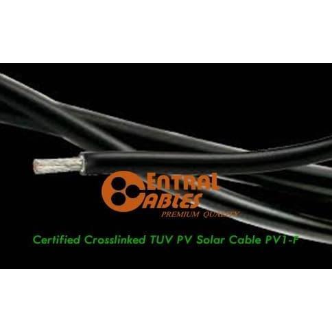 PV1-F 4 mm2 12 AWG PV-1F Solar Panel Cable Kabel Solar Panel 1000V ( Solar 1x4mm Solar kabel 1x4 mm2