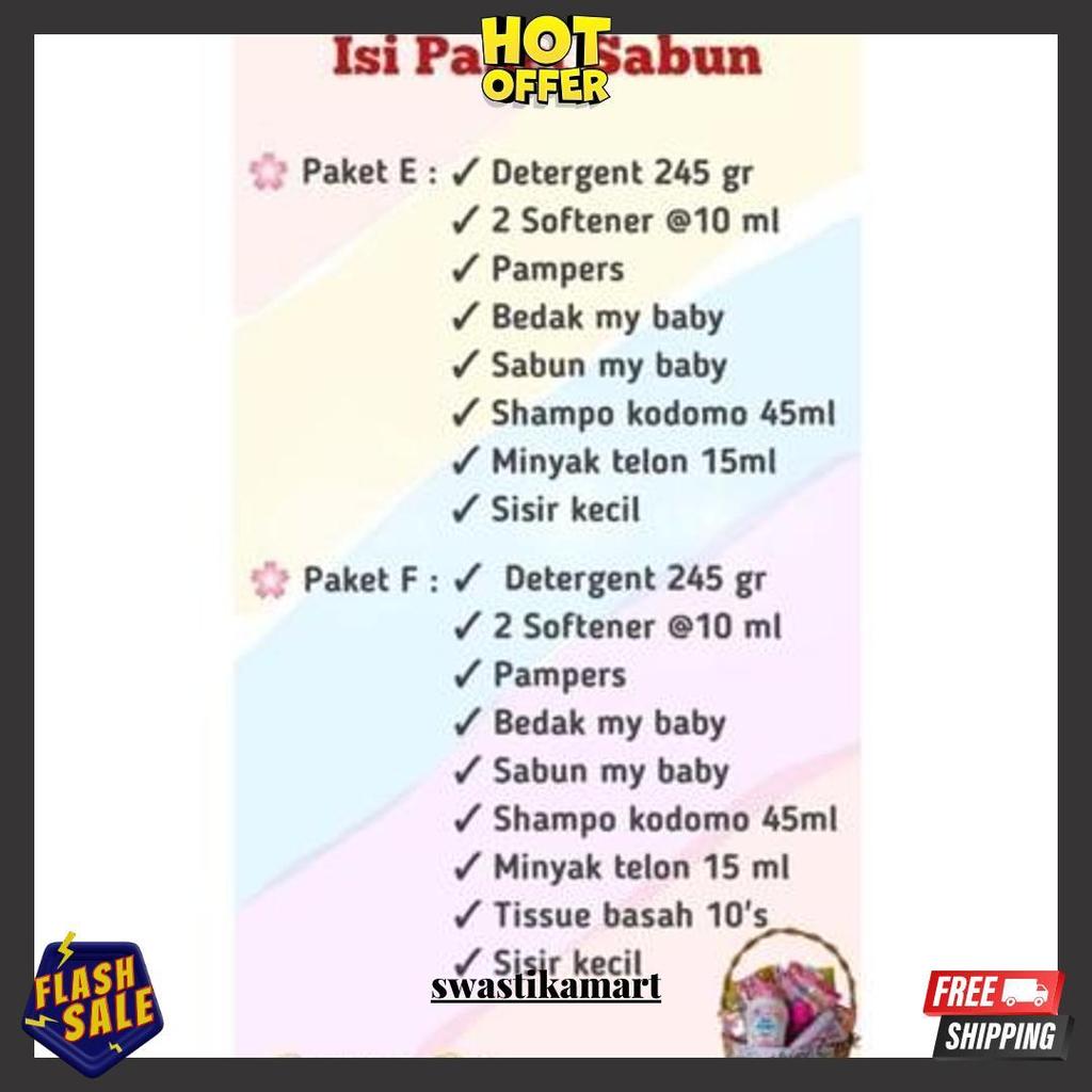 Parcel Bayi / Hampers Sabun Bayi Produk Berkualitas