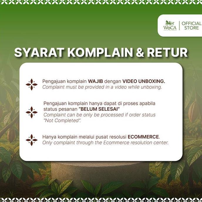 Dry- Woca Kopi Bubuk Bali Robusta 20 Sachets