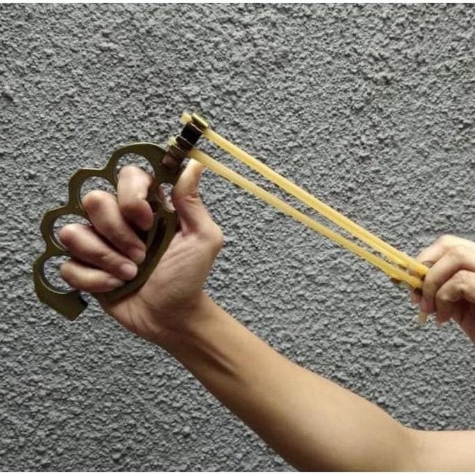SLINGSHOT KETAPEL KNUCKLE OLAHRAGA OUTDOOR Ready