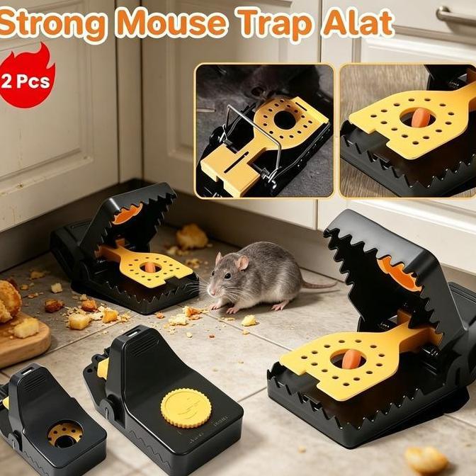 SAENKON Perangkap Tikus Ampuh/Alat Perangkap/Perangkap Tikus Jebakan/Perangkap Tikus Jebakan Tikus J