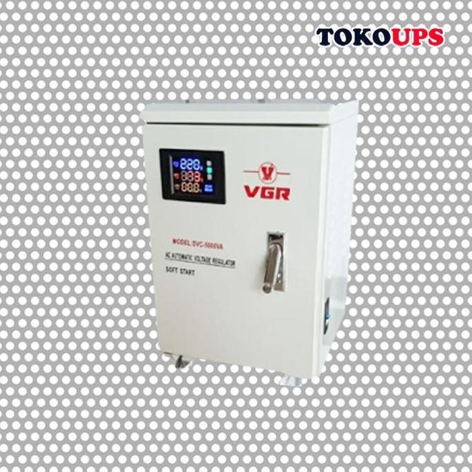 Goodseller- Stabilizer VGR SVC 5000VA SVC5000N Digital Kumparan Tembaga