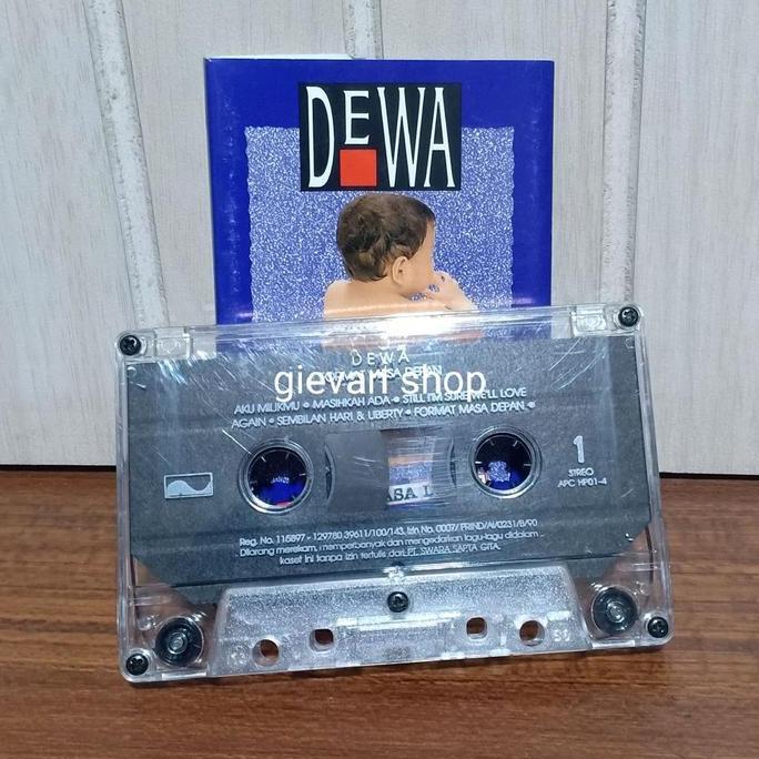 Jual Kaset Pita Tape Dewa Format Masa Depan