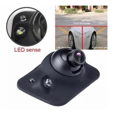 // Kamera Samping Depan Spion Mobil Led Blindspot Waterproof //
