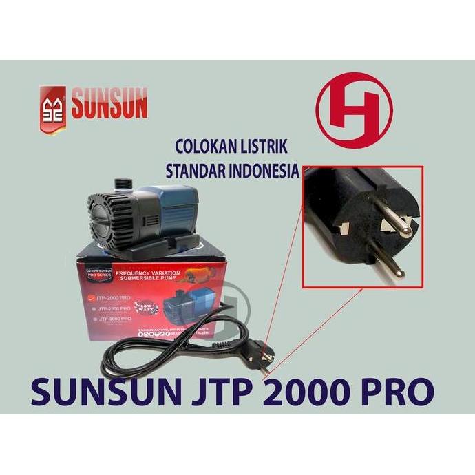Quatic- Sunsun Jtp 2000 Pompa Sirkulasi Aquarium Dan Kolam