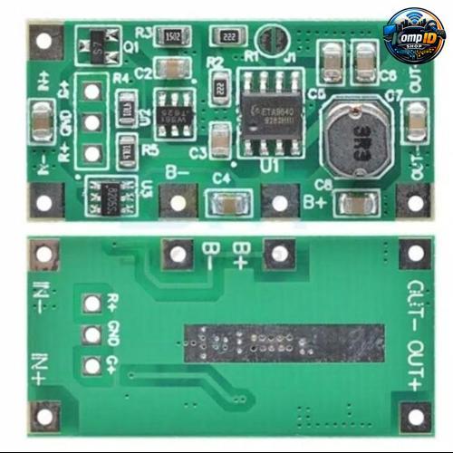 Modul UPS DC power backup auto charge 18650 5v 9v 12v