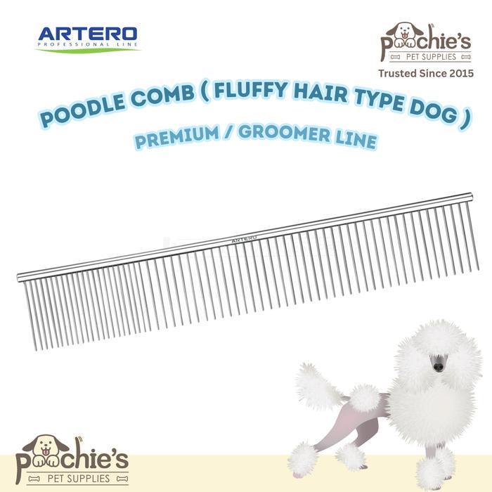 NEW - [Poochies Supplies] Sisir Anjing - Sisir Poodle - Artero - POODLE COMB ( Volume Comb ) Premium