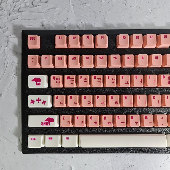 BEBAS ONGKIR - KeyKraft Keycaps Maple Keycap Set ( Korean Legends ) Hangul