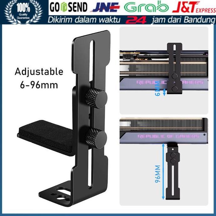 MARVELDRUMB Stand Holder VGA Adjustable Graphics Card VGA Holder Stand Support Bracket
