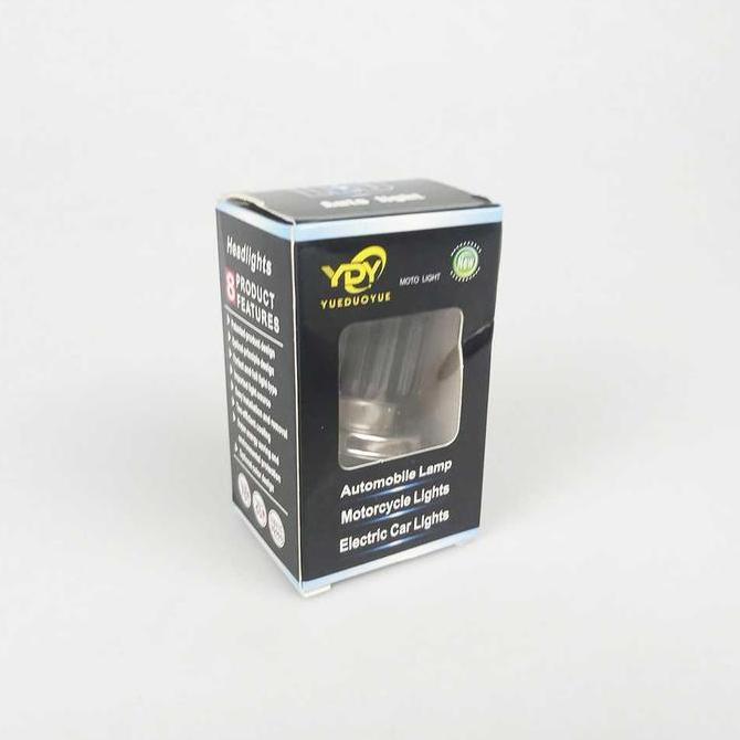 Lampu Depan Motor Led Headlight 10000Lm H4 Csp 1 Pcs