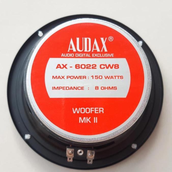 SPEAKER 6 INCH WOOFER AUDAX 150 WATT ORIGINAL ASLI 6 IN 6" 6IN AUDAX Diskon