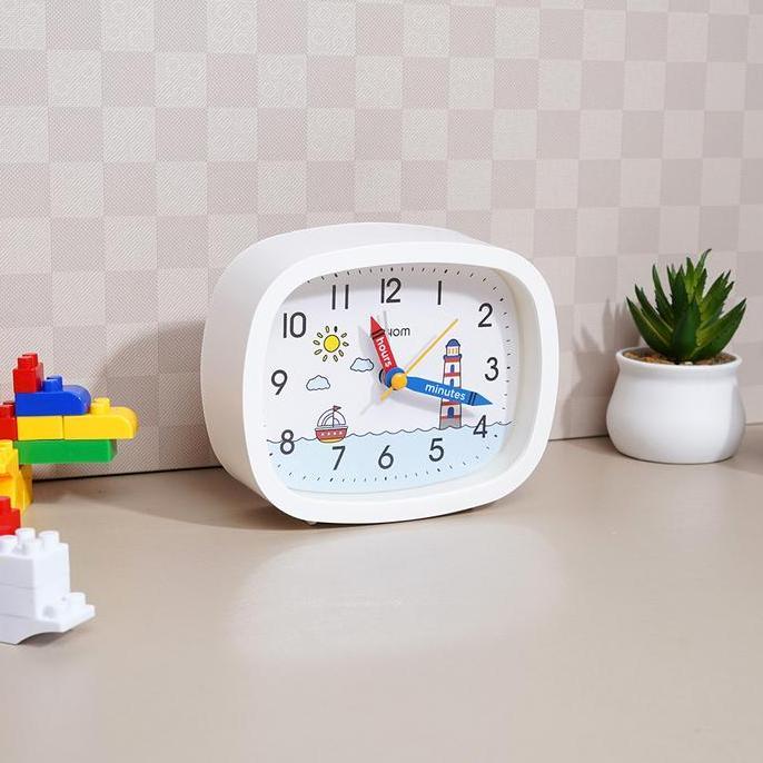 AYGAR - Jam Meja Anak Table Clock Jam Meja Hias Desk Clock Alarm Desk