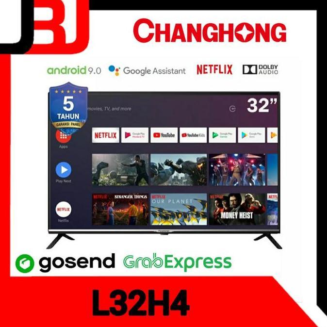 Goodseller- Android TV Led Changhong 32" L32H4 | Changhong Android 9.0 TV 32inch