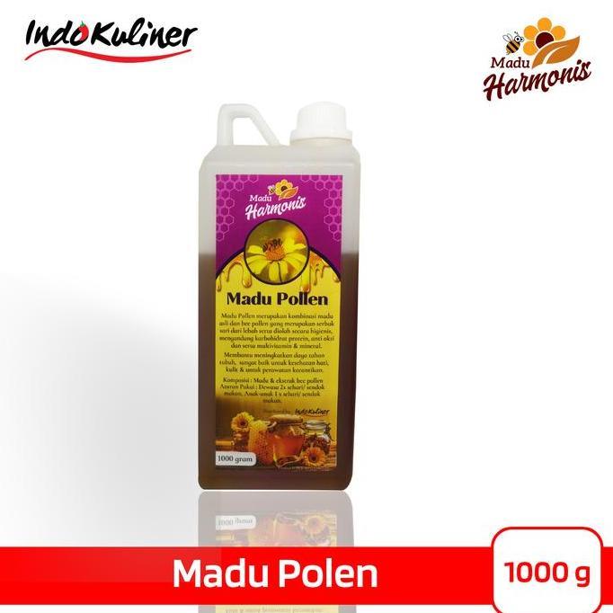Drio- Harmonis Madu Bee Pollen 1Kg 1000Gr By Indokuliner