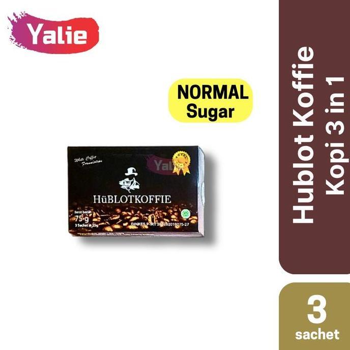 Drio- Hublotkoffee Kopi Hublot Hublot Coffee 3 Sachet/12 Sachet
