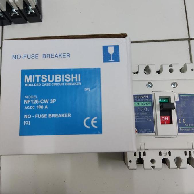 NFB MCCB breaker mitsubishi NF-125CW nf125-CW 100a 100 a