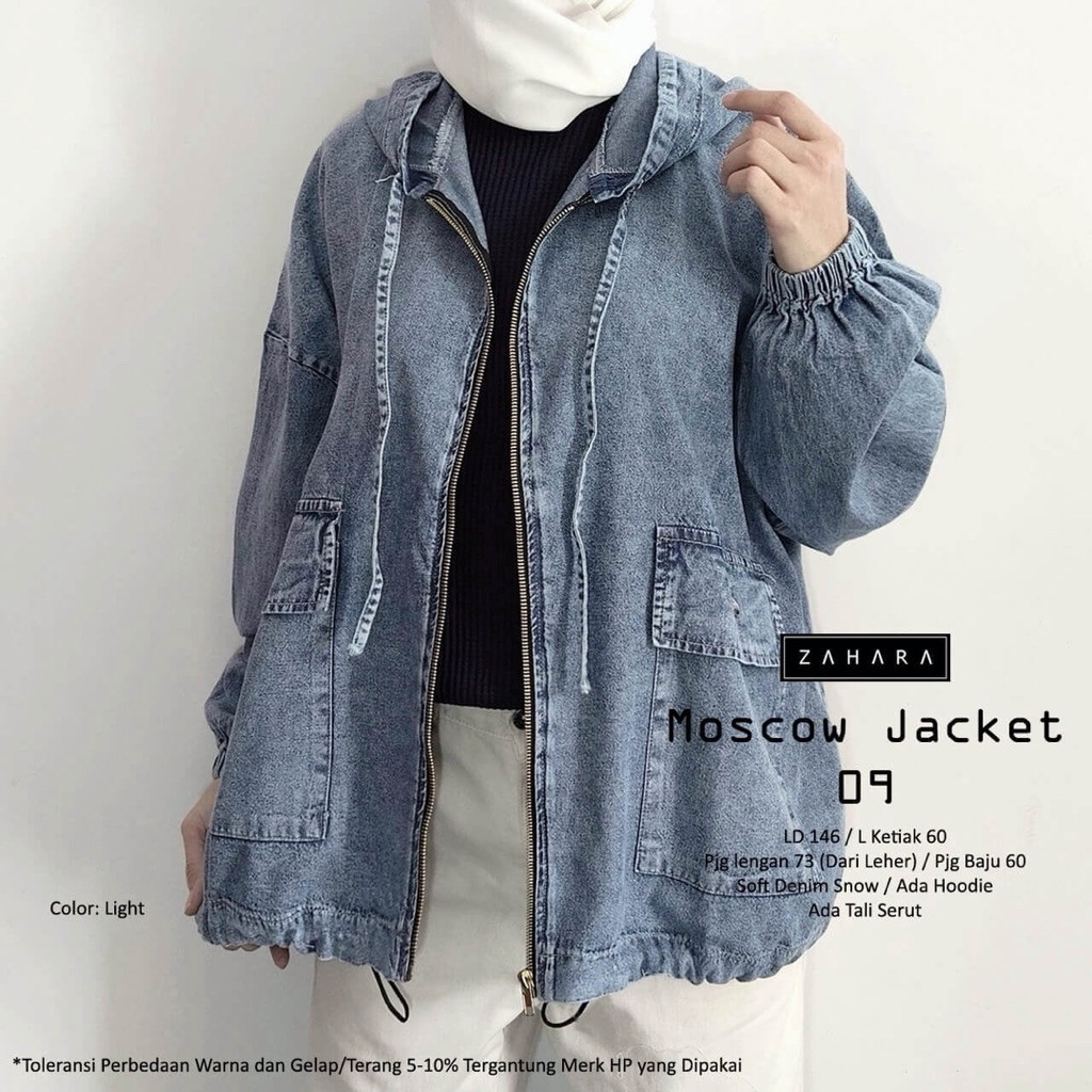 Moscow Jacket Jeanswash by Zahara