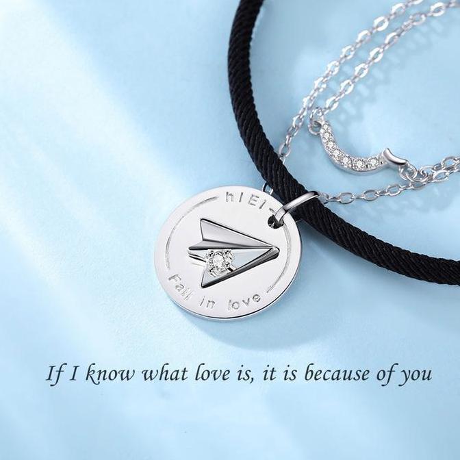 Relly- Gelang Pasangan-Paper Airplane Fashion Arctic Deer
