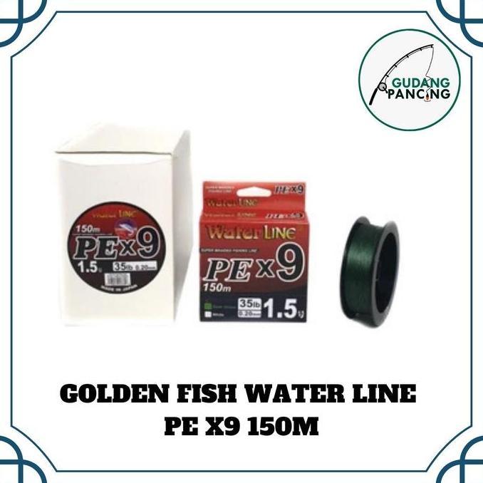 Senar Pancing PE Golden Fish Water Line PE X9 150M Diskon