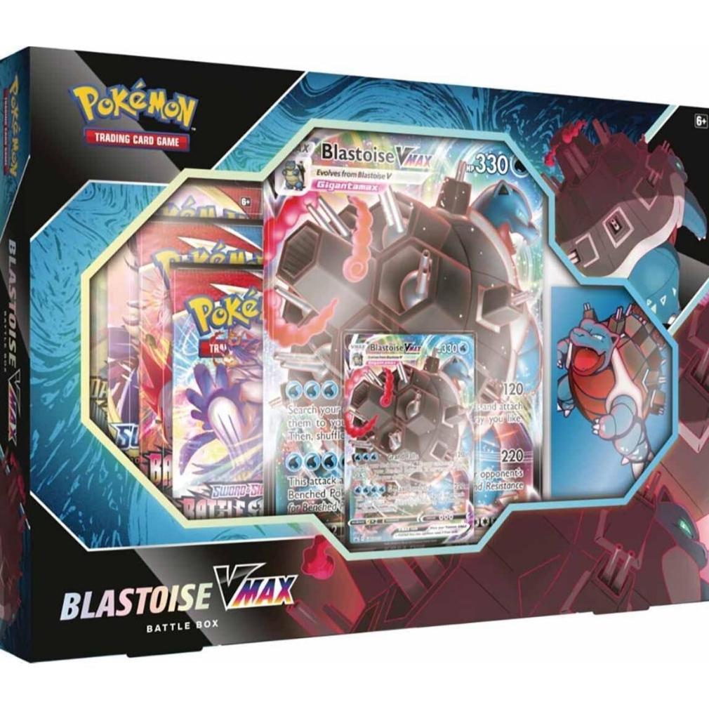 Pokmon Tcg: Venusaur/Blastoise Vmax Battle Box