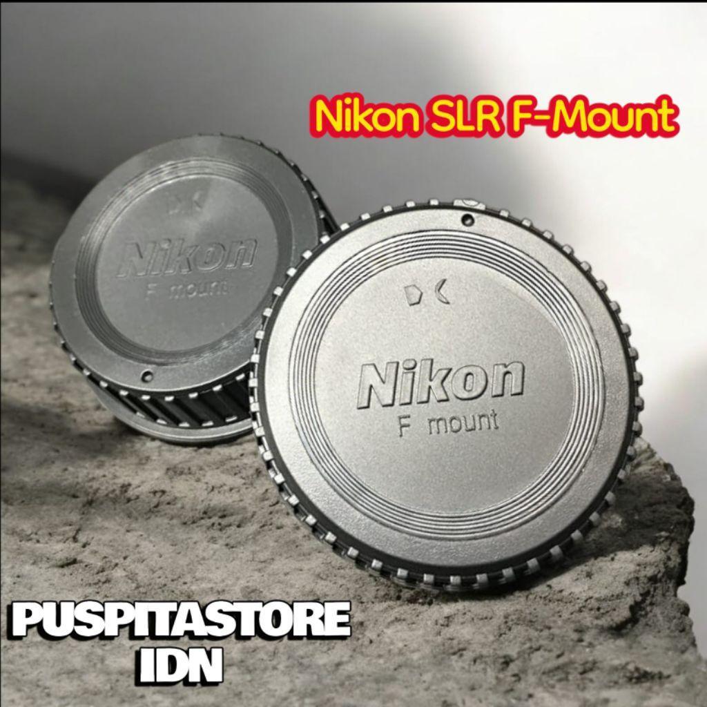 1 Set Rear Cap Nikon D3000 D3100 D3200 D3300 D3400 D3500 - Tutup Body & Lensa Belakang
